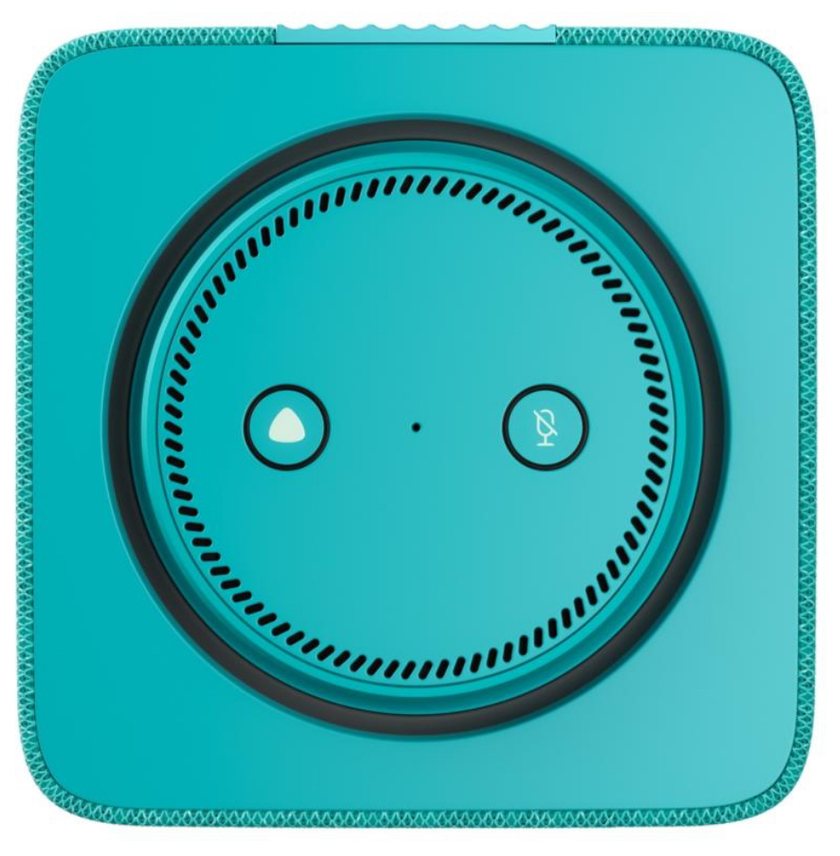 Умная колонка Яндекс.станция Макс с Zigbee бирюзовый
