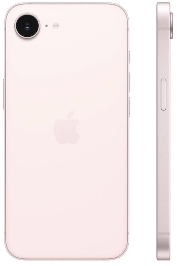 Смартфон Apple iPhone 17e 512GB Sim+eSim Soft Pink