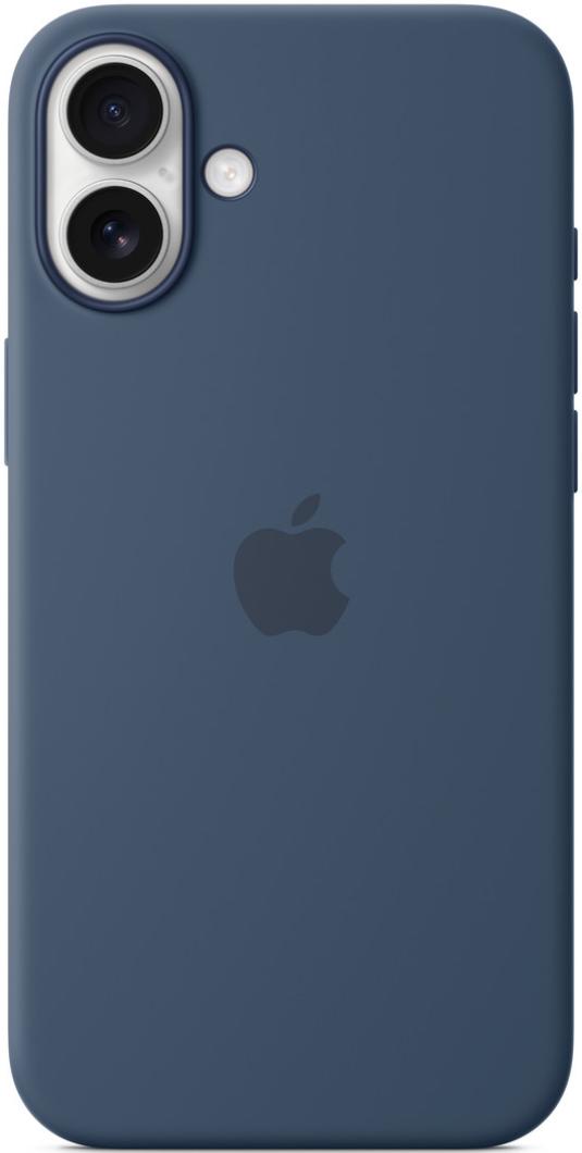 Чехол для iPhone 16 Silicone Case with MagSafe Denim