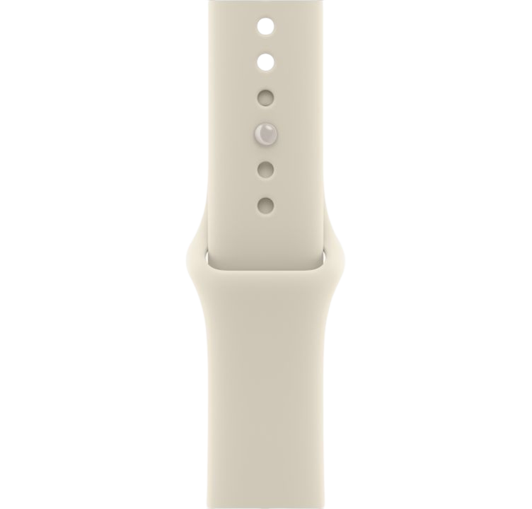 Часы Apple Watch Series 12 42mm Pearl White Ceramic Case GPS Sport Band Sand S/M