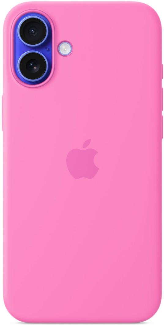 Чехол для iPhone 16 Silicone Case with MagSafe Peony