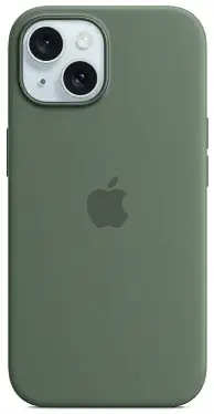 Чехол для iPhone 15 Silicone Case with MagSafe Cypress