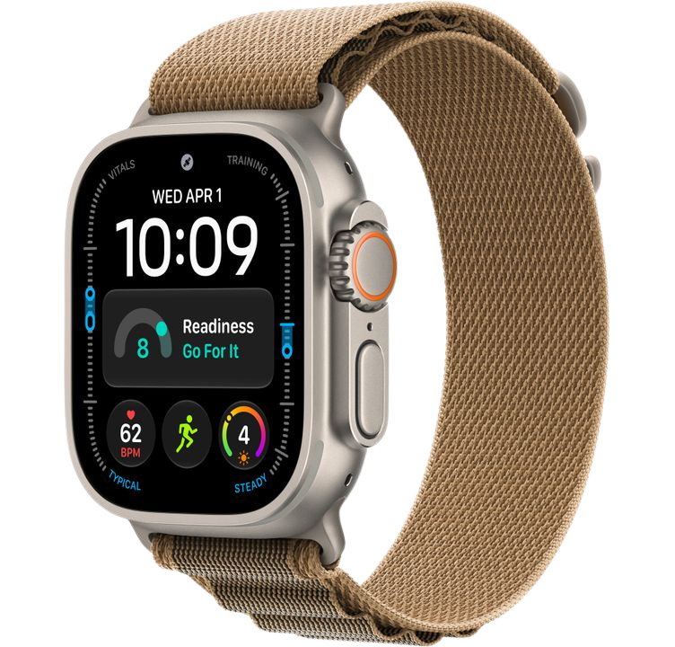 Часы Apple Watch Ultra 4 49mm Natural Titanium Case Alpine Loop Desert M