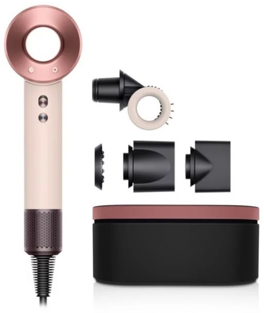 Фен Dyson Supersonic HD15 Ceramic Pink/Rose Gift Edition (EU) Фен Dyson Supersonic HD15 Ceramic Pink/Rose Gift Edition (EU)
