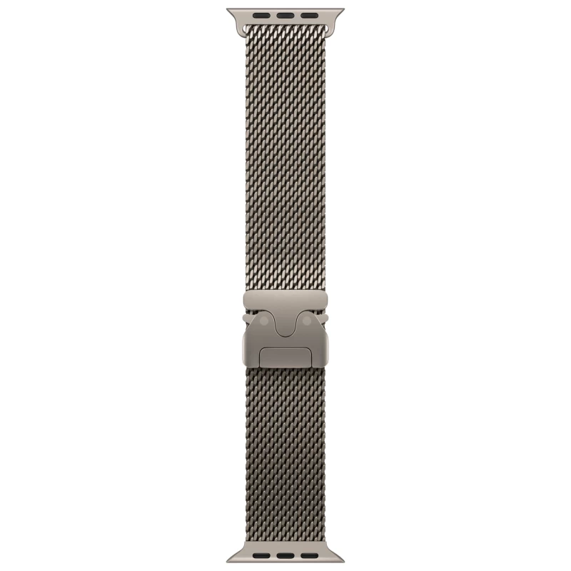 Часы Apple watch Ultra 2 2024 49mm Natural Titanium Case Titanium Milanese Loop Natural L