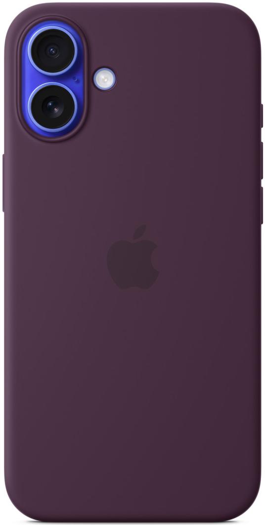 Чехол для iPhone 16 Silicone Case with MagSafe Plum
