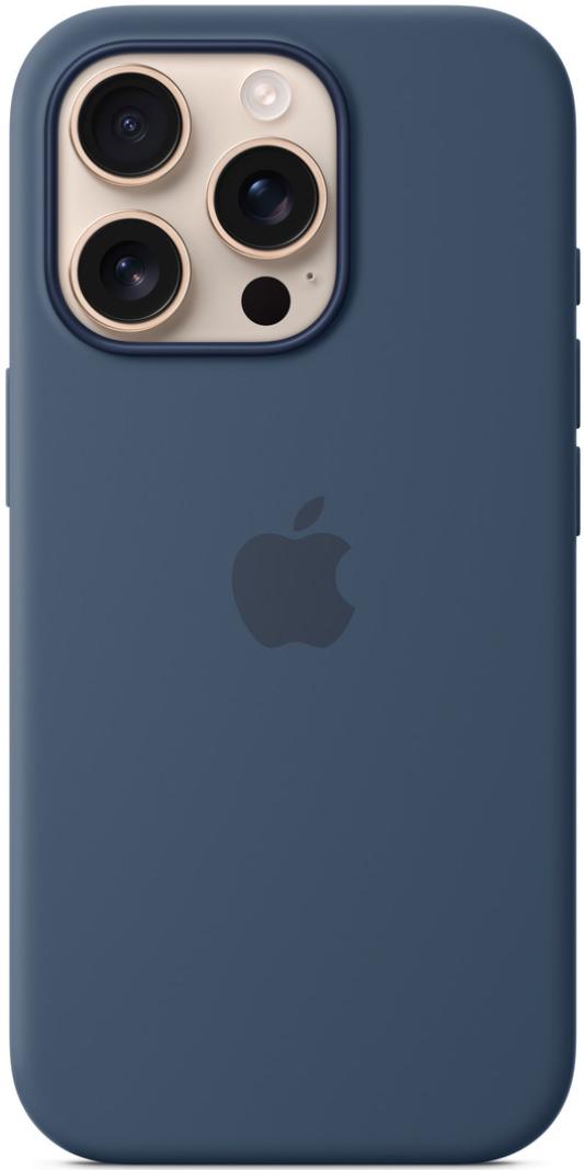 Чехол для iPhone 16 Pro Max Silicone Case with MagSafe Denim