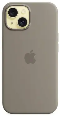 Чехол для iPhone 15 Plus Silicone Case with MagSafe Clay
