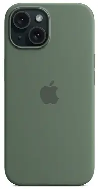 Чехол для iPhone 15 Plus Silicone Case with MagSafe Cypress