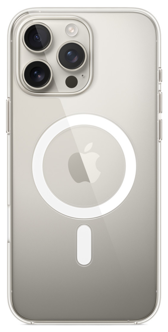 Чехол для iPhone 16 Pro Max Clear Case with MagSafe