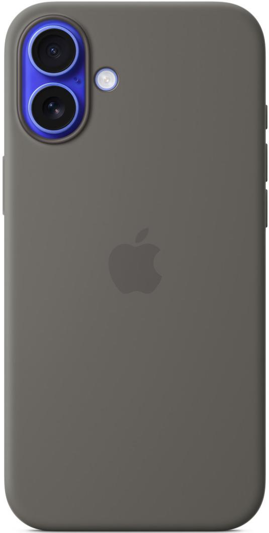 Чехол для iPhone 16 Silicone Case with MagSafe Stone Gray