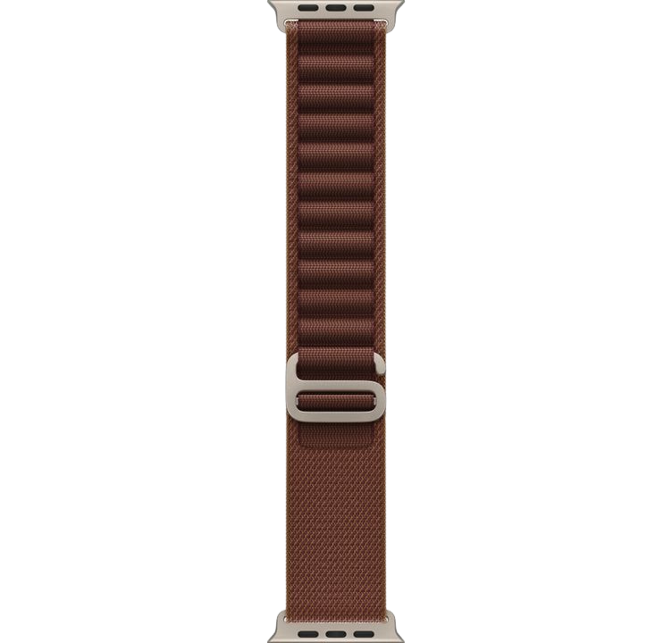 Часы Apple Watch Ultra 4 49mm Natural Titanium Case Alpine Loop Burgundy S