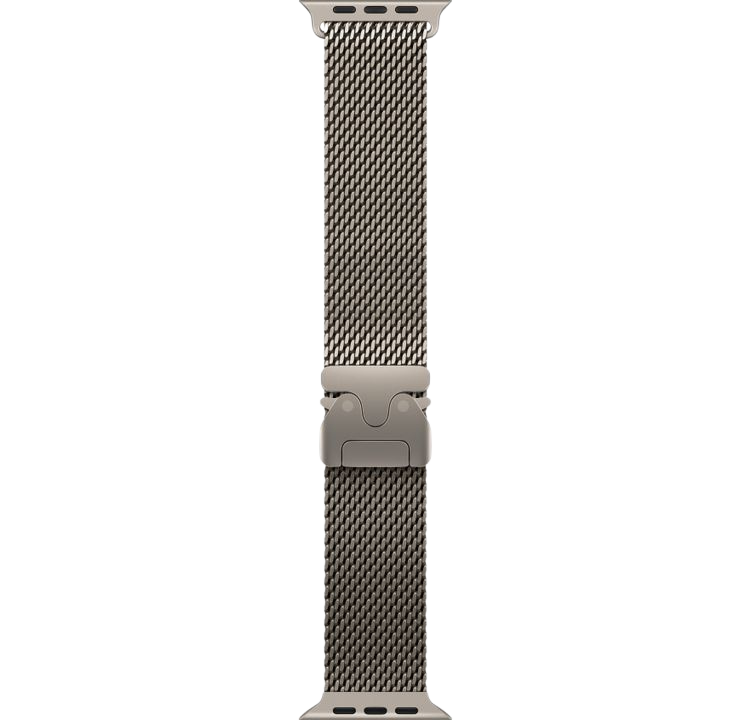 Часы Apple Watch Ultra 4 49mm Natural Titanium Case Milanese Loop Natural L