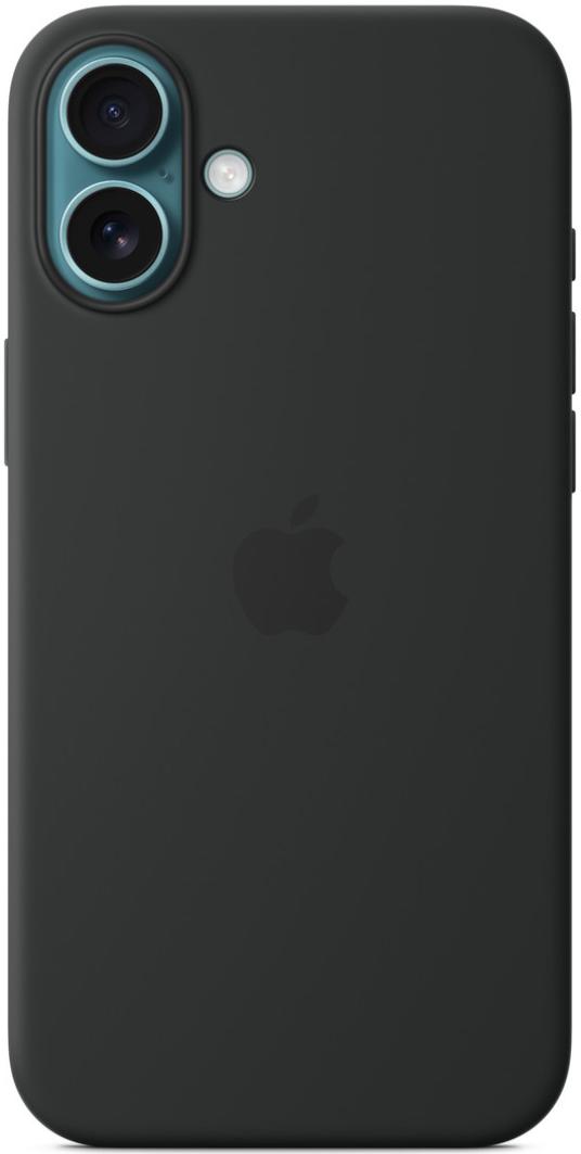 Чехол для iPhone 16 Silicone Case with MagSafe Black