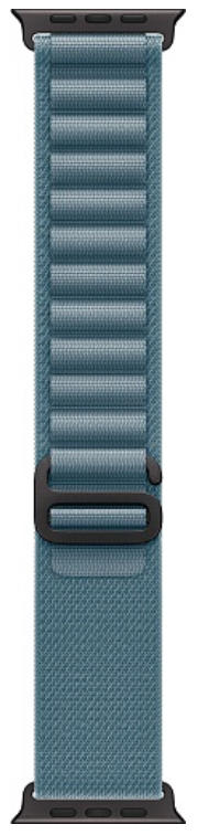 Часы Apple Watch Ultra 3 2025 49mm Black Titanium Case Alpine Loop Light Blue S