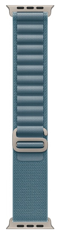Часы Apple Watch Ultra 3 2025 49mm Natural Titanium Case Alpine Loop Light Blue L
