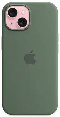 Чехол для iPhone 15 Plus Silicone Case with MagSafe Cypress