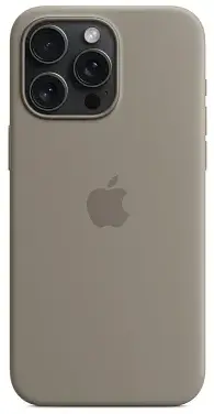 Чехол для iPhone 15 Pro Silicone Case with MagSafe Clay