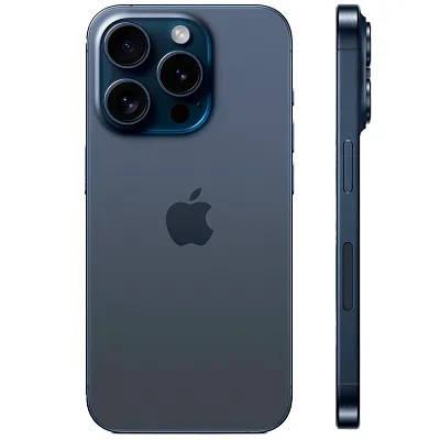 Смартфон Apple iPhone 15 Pro 256GB eSim Blue Titanium