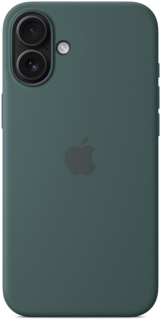 Чехол для iPhone 16 Silicone Case with MagSafe Lake Green