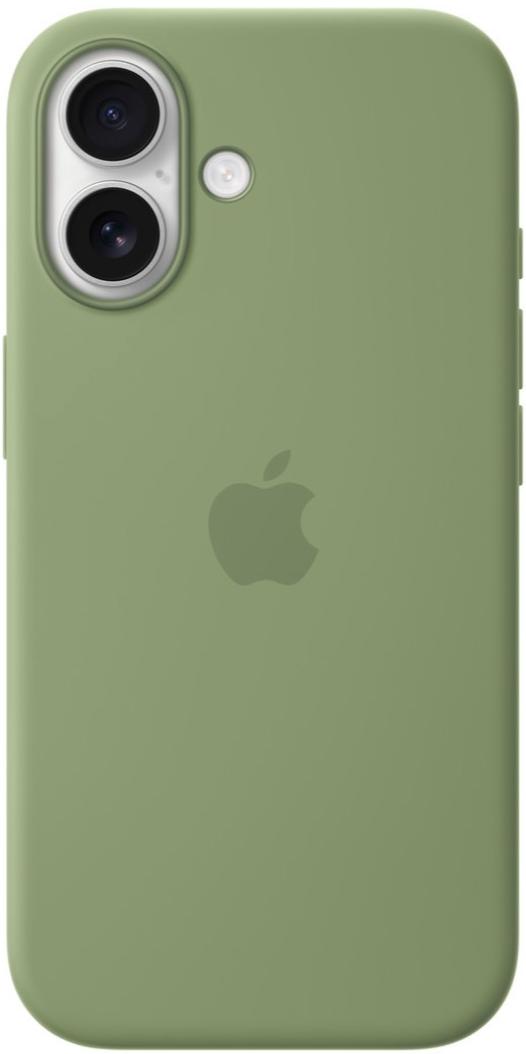 Чехол Apple iPhone 17 Silicone Case with MagSafe Light Moss