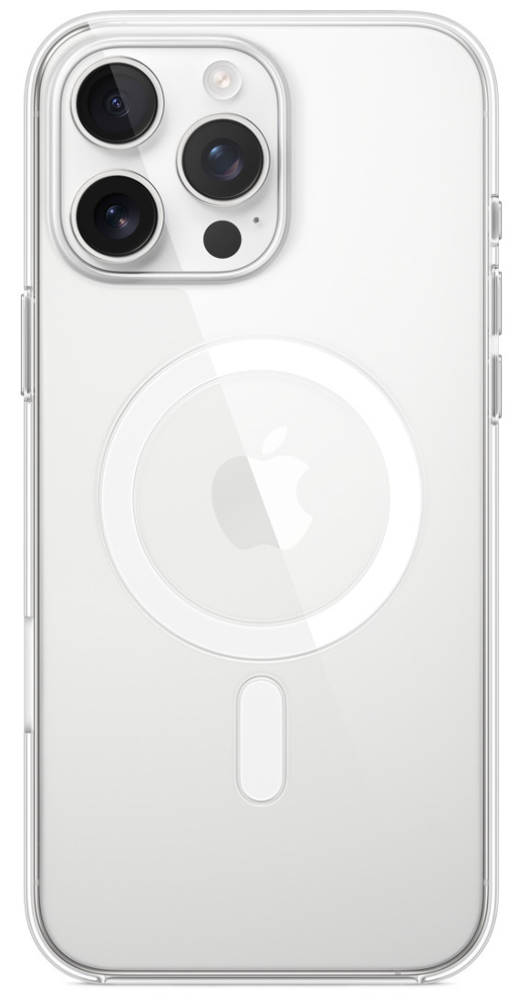 Чехол для iPhone 16 Pro Max Clear Case with MagSafe