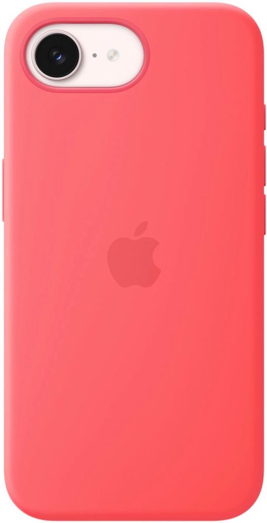 Чехол для iPhone 17e Silicone Case with MagSafe Bright Guava