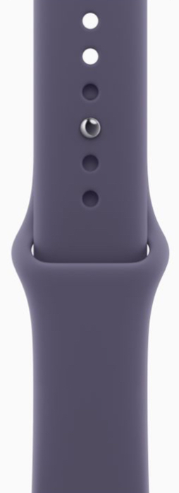 Часы Apple Watch 11 42mm Silver Aluminium Case GPS Sport Band Purple Fog S/M