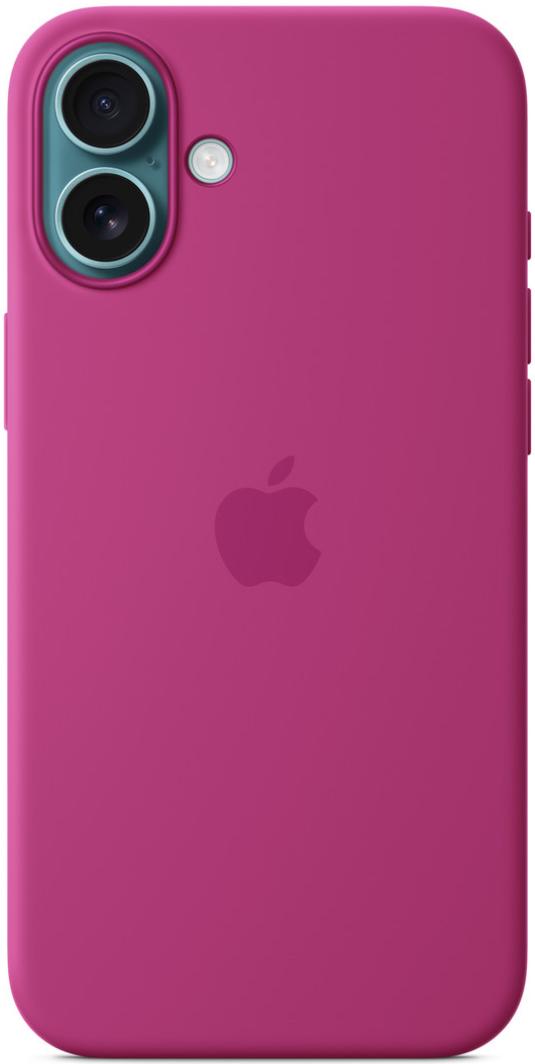 Чехол для iPhone 16 Silicone Case with MagSafe Fuchsia