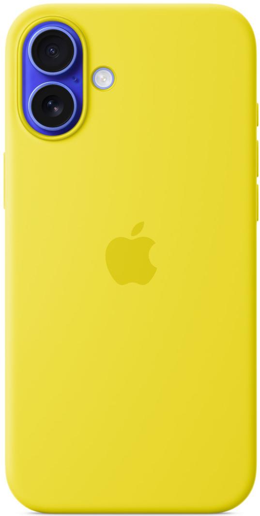 Чехол для iPhone 16 Silicone Case with MagSafe Star Fruit