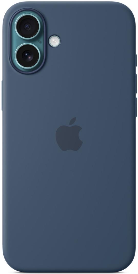 Чехол для iPhone 16 Silicone Case with MagSafe Denim