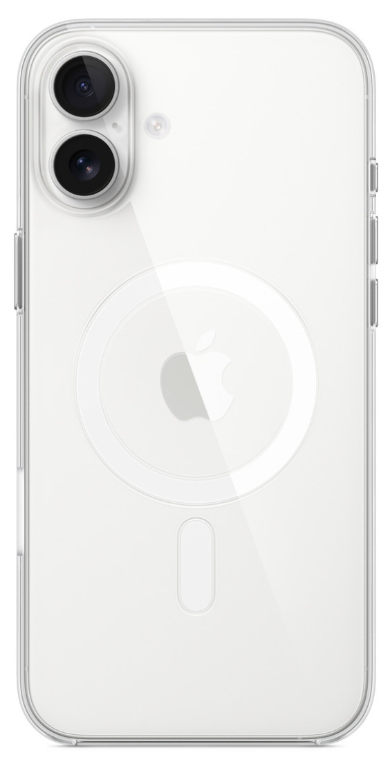 Чехол для iPhone 16 Plus Clear Case with MagSafe