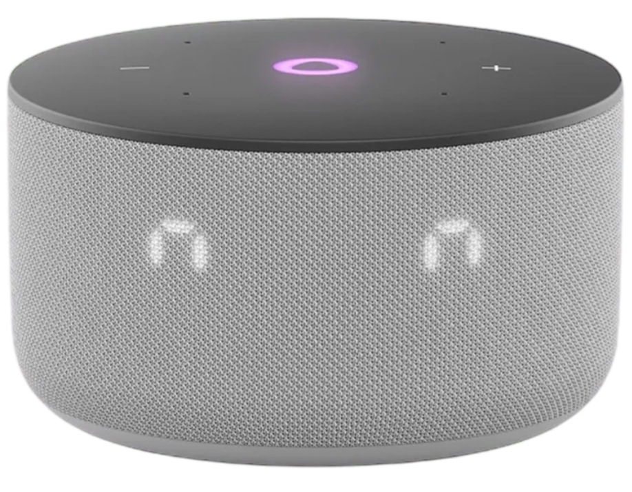 Умная колонка Яндекс.станция Мини 3 серый Умная колонка Яндекс.станция Мини 3 серый
