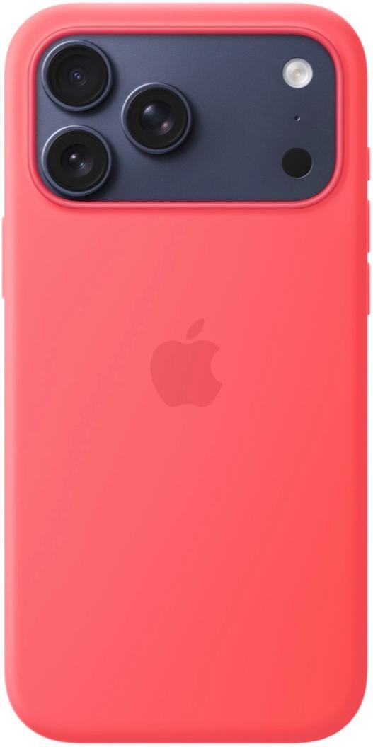 Чехол для iPhone 17 Pro Silicone Case with MagSafe Bright Guava