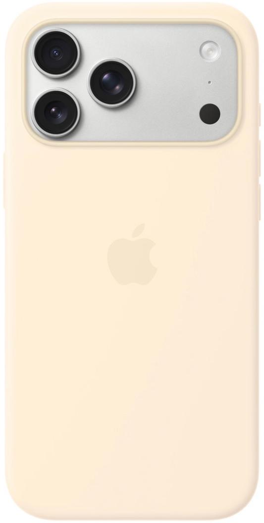 Чехол для iPhone 17 Pro Silicone Case with MagSafe Vanilla