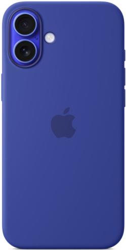 Чехол для iPhone 16 Silicone Case with MagSafe Ultramarine