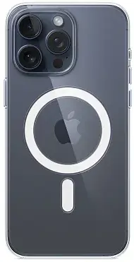 Чехол для iPhone 15 Pro Clear Case with MagSafe