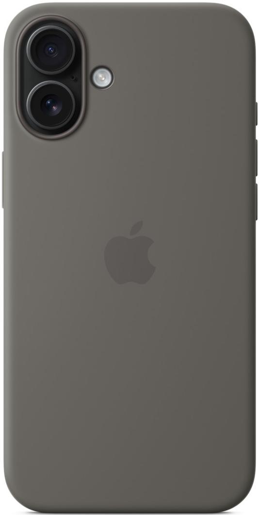 Чехол для iPhone 16 Plus Silicone Case with MagSafe Stone Gray