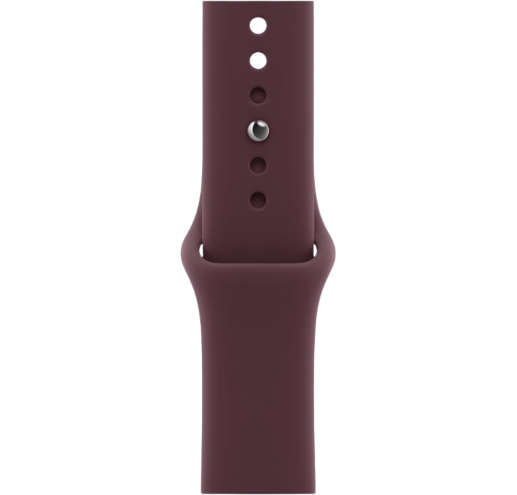 Часы Apple Watch Series 12 42mm Radiant Gold Titanium Case GPS Sport Band Burgundy S/M