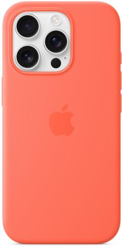 Чехол для iPhone 16 Pro Max Silicone Case with MagSafe Tangerine