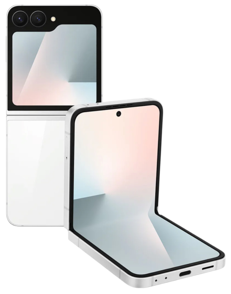 Смартфон Samsung Galaxy Z Flip 7 FE 8/256 White (F761B/DS)