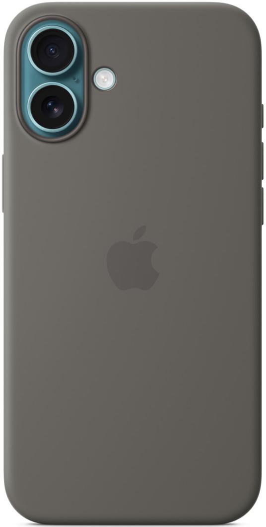 Чехол для iPhone 16 Silicone Case with MagSafe Stone Gray