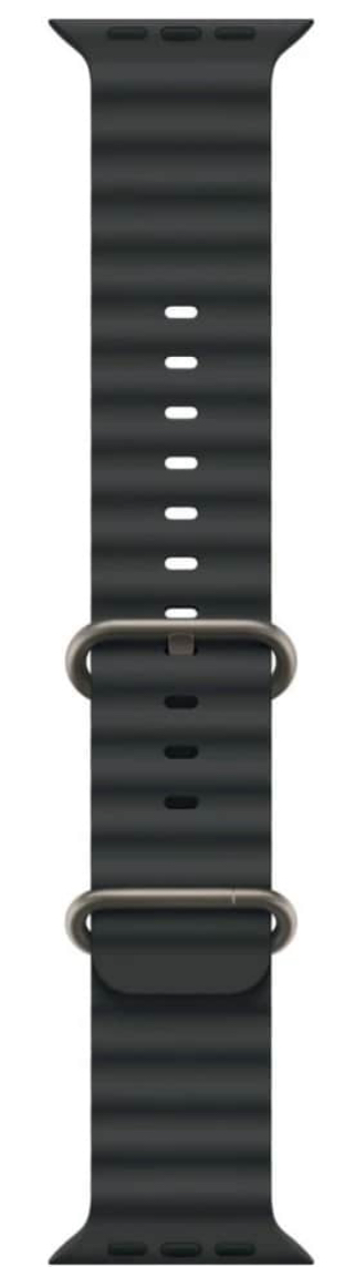 Часы Apple Watch Ultra 3 2025 49mm Natural Titanium Case Ocean Band Black