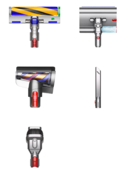 Беспроводной вертикальный пылесос Dyson V12s Detected Submarine (EU)