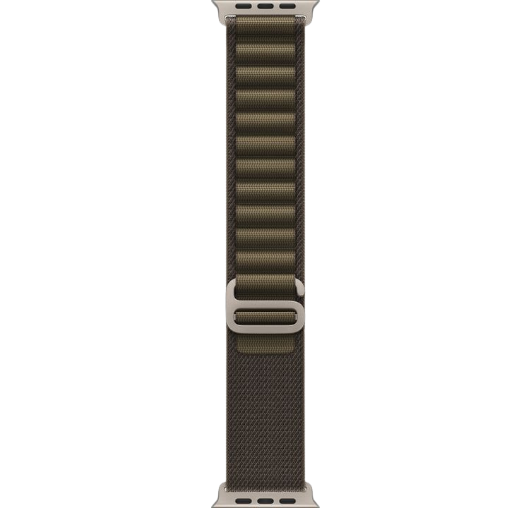 Часы Apple Watch Ultra 4 49mm Natural Titanium Case Alpine Loop Dark Olive S
