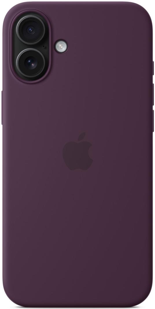 Чехол для iPhone 16 Silicone Case with MagSafe Plum