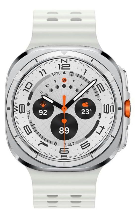 Часы Samsung Galaxy Watch Ultra 47mm LTE Titanium White Marine Band White (2024)