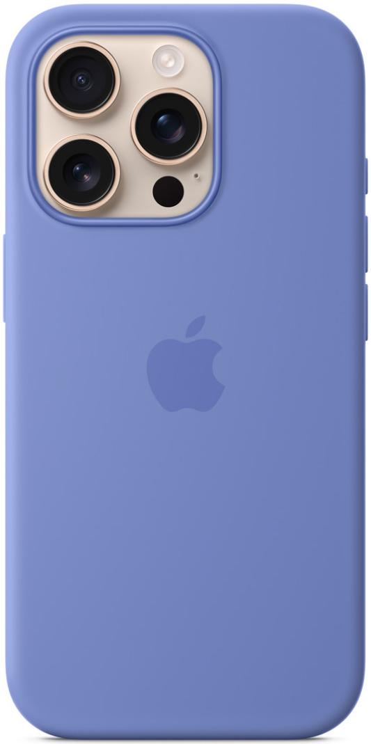 Чехол для iPhone 16 Pro Max Silicone Case with MagSafe Periwinkle