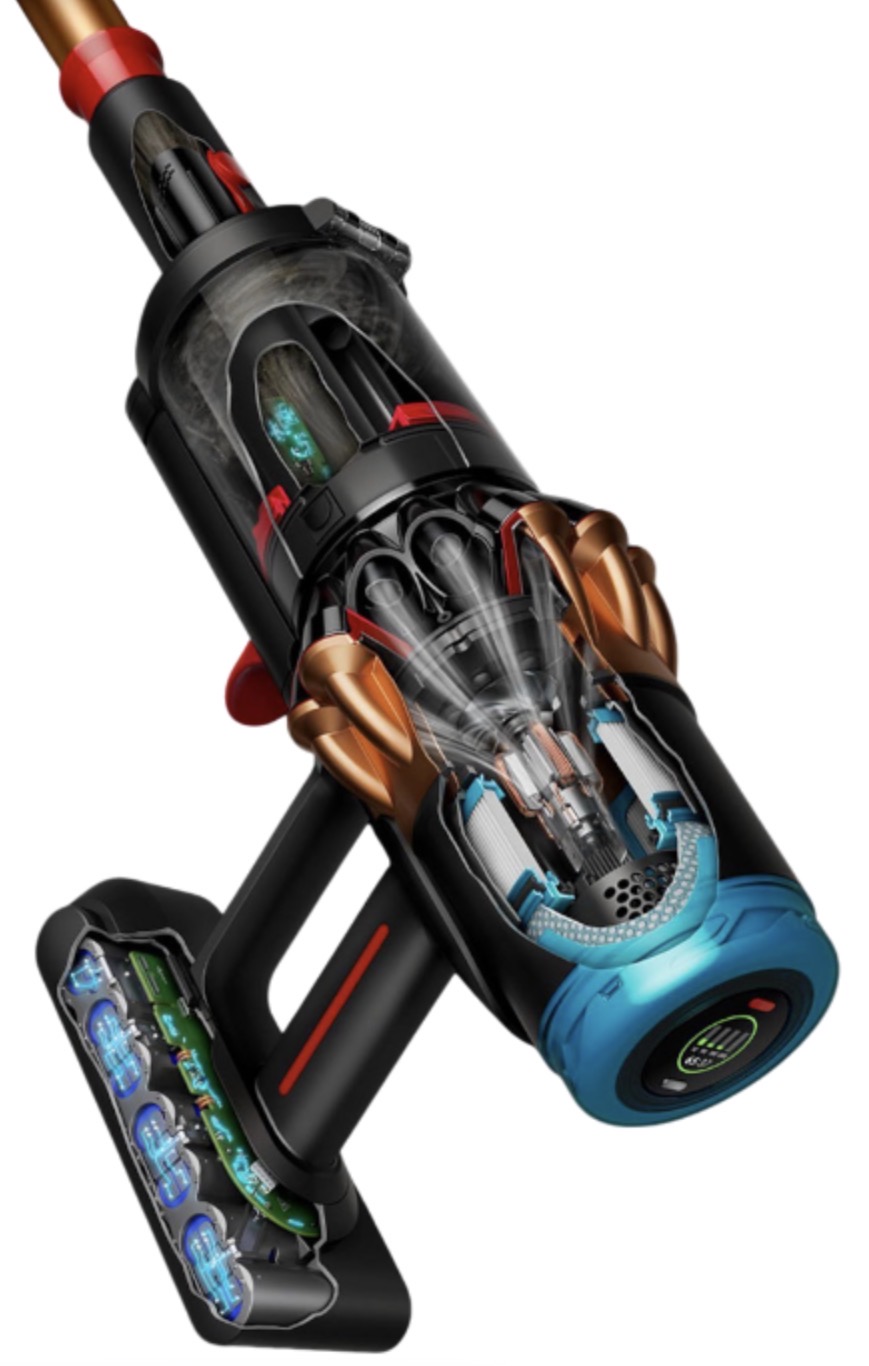 Беспроводной вертикальный пылесос Dyson V16s DS60 Piston Animal Submarine (SV53A)