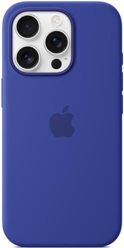 Чехол для iPhone 16 Pro Silicone Case with MagSafe Ultramarine